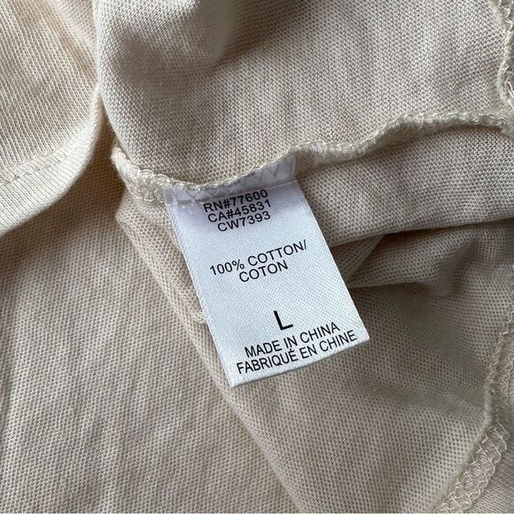 Chaser Happy Thoughts Rainbow Graphic Tee Shirt Sz L - Picture 6 of 6